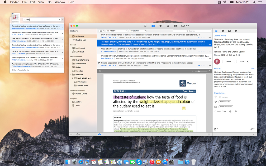 free reference management software for mac